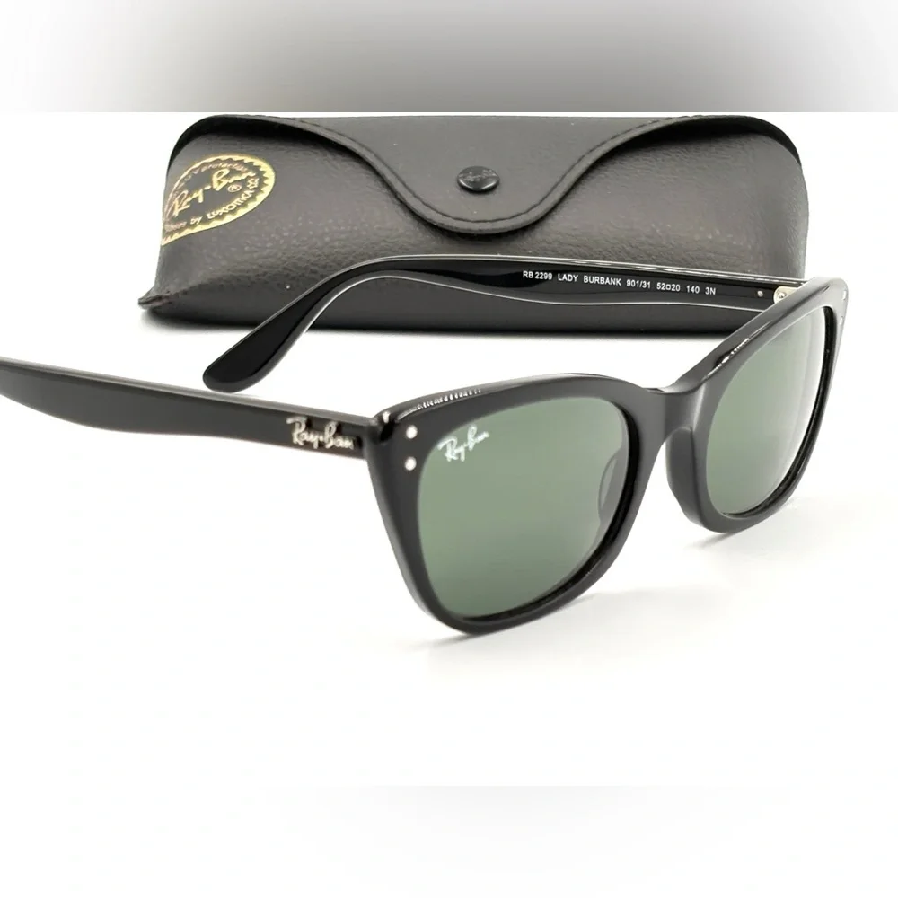 Lady Burbank RB2299 Cateye Sunglasses Ray-Ban Lady Burbank 901/31 52-20-140 3N - Picture 4 of 11